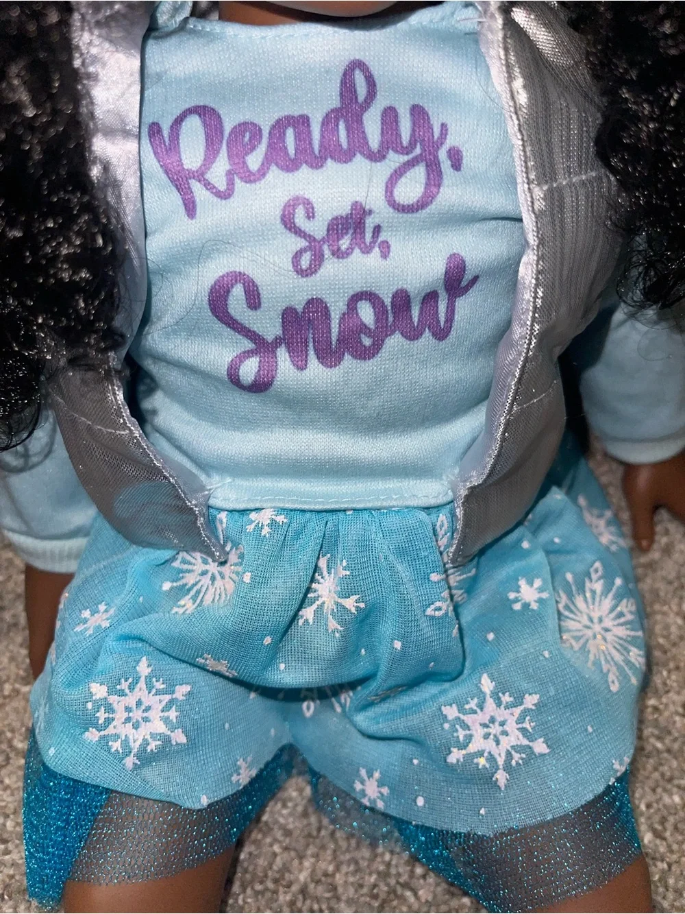 Disney Ily 4ever 18 inch doll brunette Elsa inspired